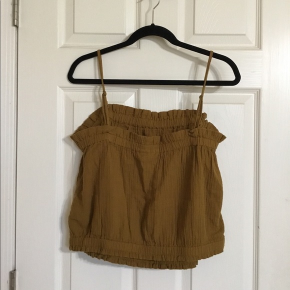 Anthropologie April Gaucy Tank Top Sz.L - Picture 2 of 9